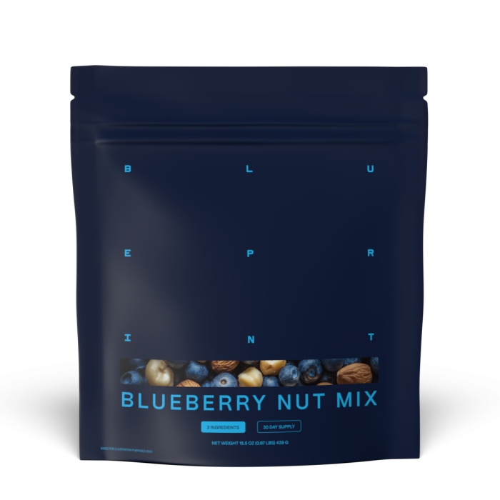 Blueberry Nut Mix - Blueprint 439 g