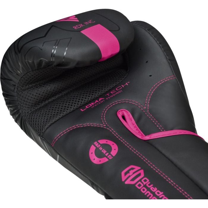 Rękawice bokserskie F6 Kara Pink - RDX 12 OZ