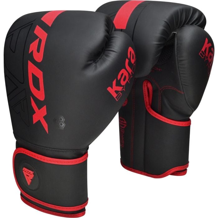 Rękawice bokserskie F6 Kara Red - RDX 16 OZ