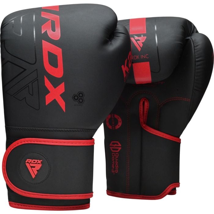 Rękawice bokserskie F6 Kara Red - RDX 16 OZ
