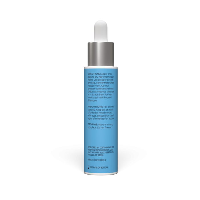 Peptydowe serum do włosów 50 ml - Blueprint by Bryan Johnson single_variant