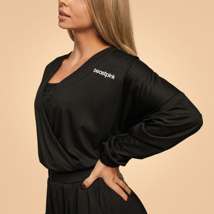 Damski top Breeze Black - BeastPink M