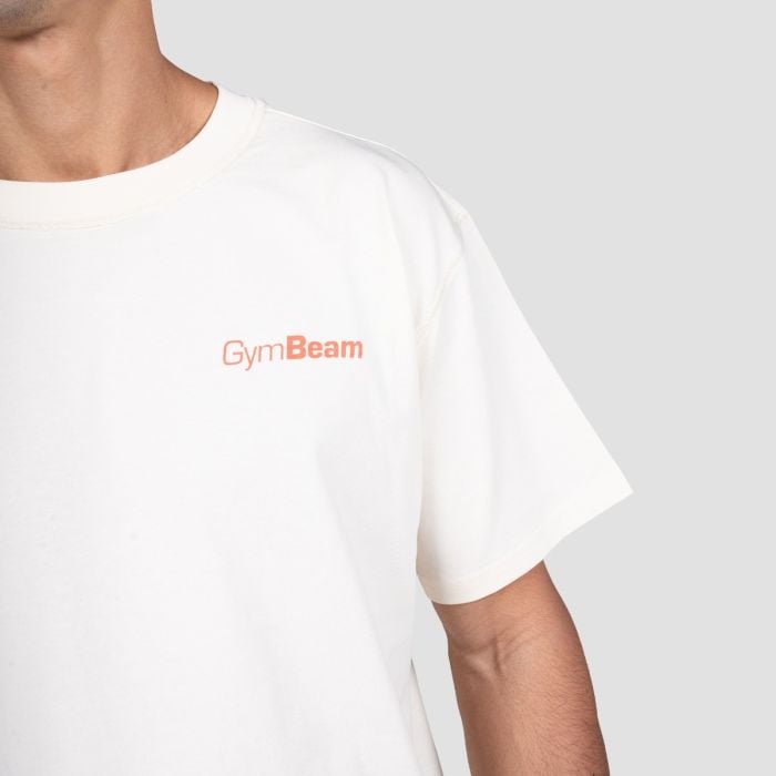Koszulka Budapest Cream - GymBeam XXL