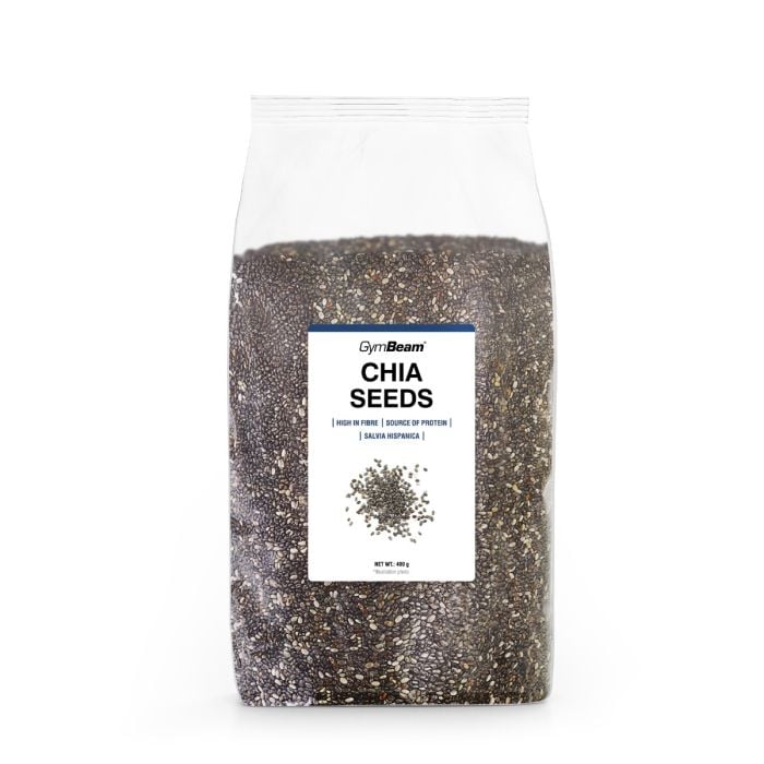 Nasiona Chia - GymBeam 500 g