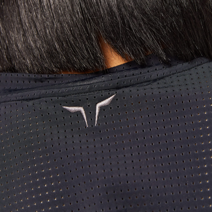 Damska koszulka Code V Neck Cropped Black - SQUATWOLF XL