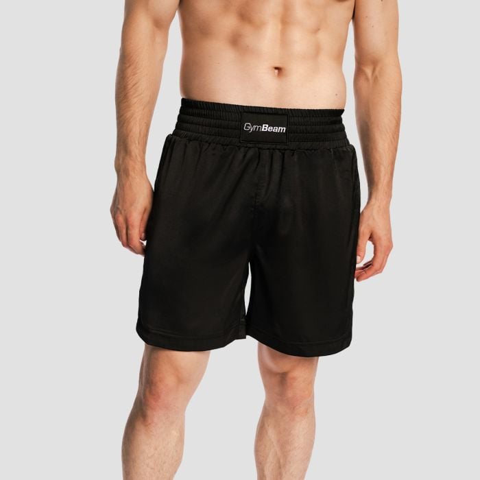 Spodenki Combat Boxing Black - GymBeam L