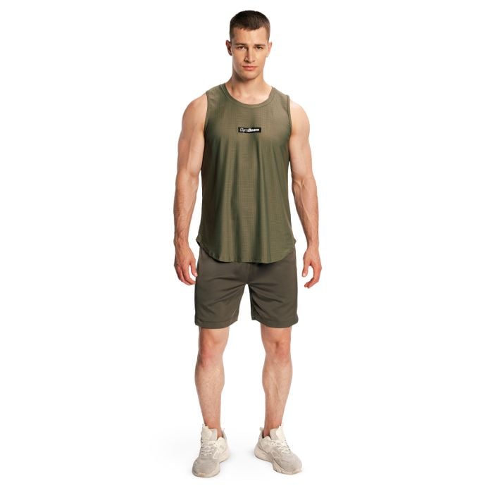 Spodenki Combat Boxing Olive Grey - GymBeam XL