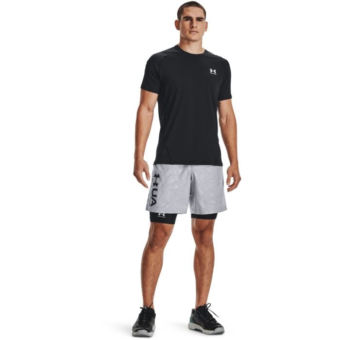 Szorty kompresyjne HG Armour Long Black - Under Armour L