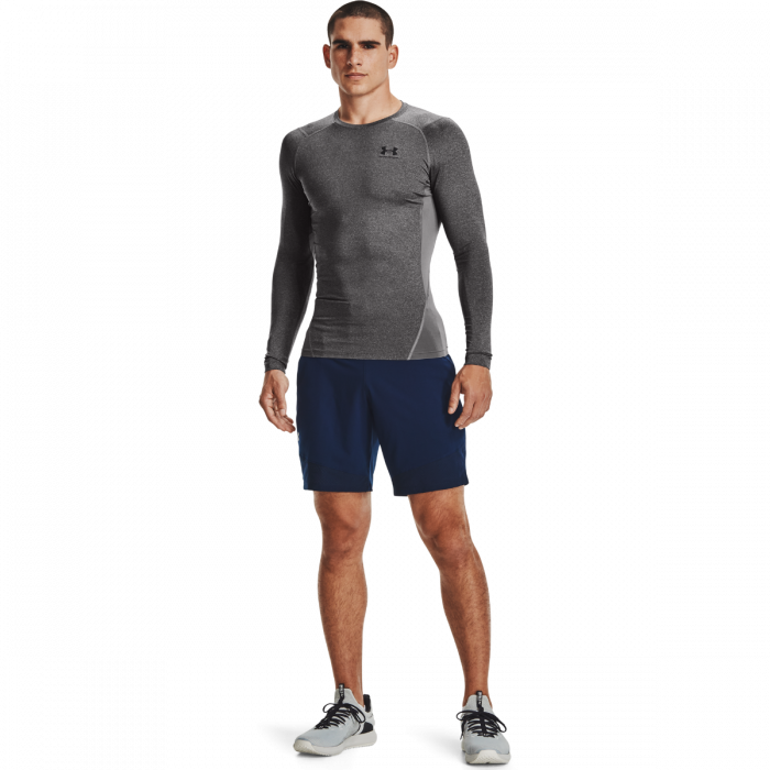 T-shirt kompresyjny HG Armor Comp LS Grey -  Under Armour L