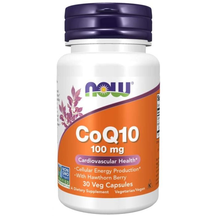 CoQ10 100 mg with Hawthorn Berry - NOW Foods