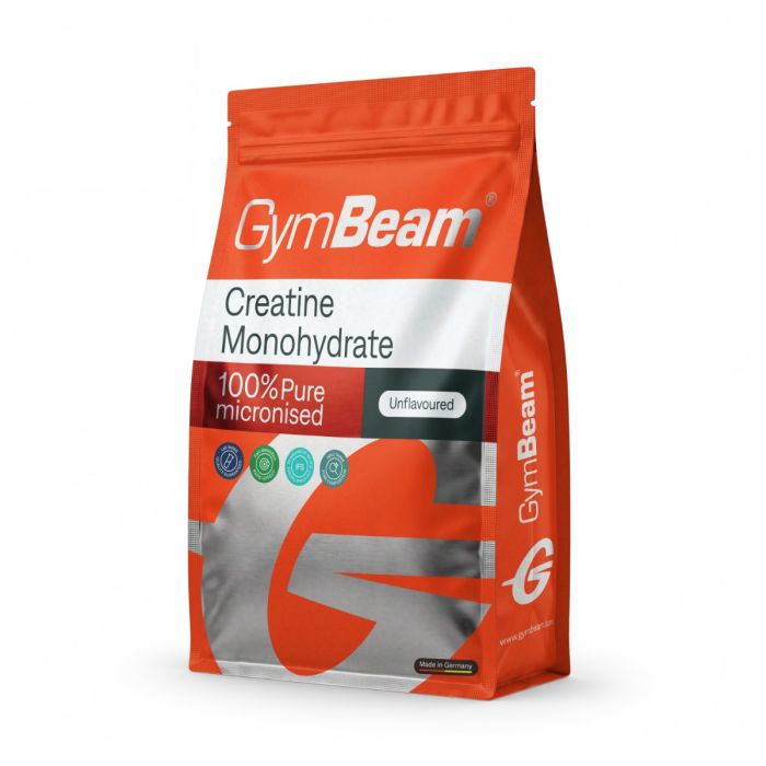100% Monohydrat Kreatyny Mikronizowany - GymBeam 1000 g - bez smaku - 01