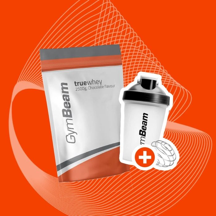 Białko True Whey - GymBeam 1000 g - czekolada - 00