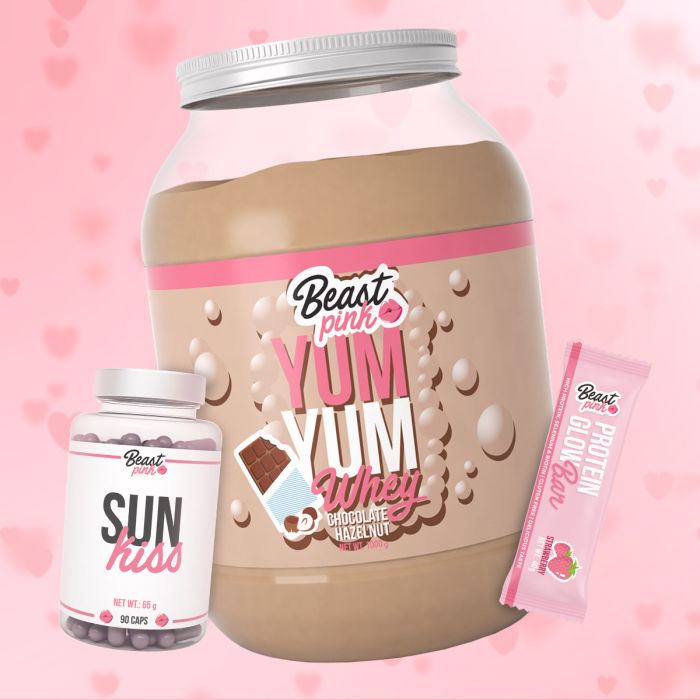 Białko Yum Yum Whey - BeastPink 1000 g - lody waniliowe