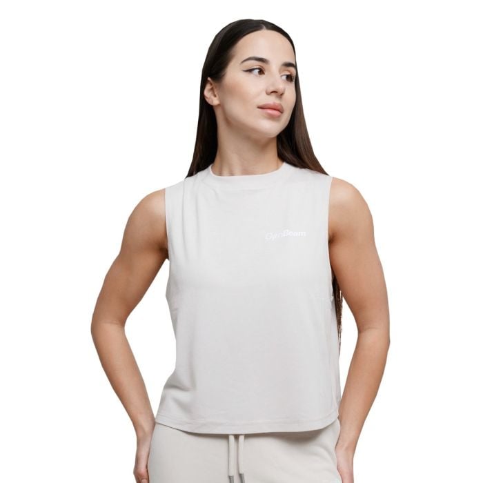 Damski Tank Top Agile Desert - GymBeam XS