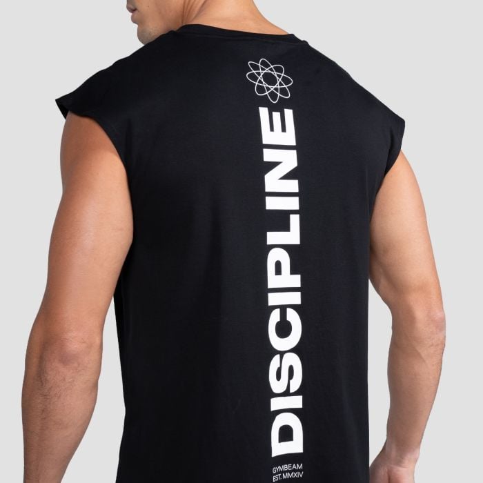Tank top Discipline Black - GymBeam XL