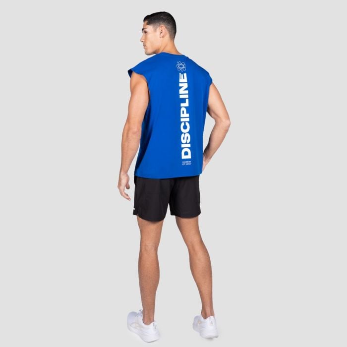 Tank top Discipline Blue - GymBeam M