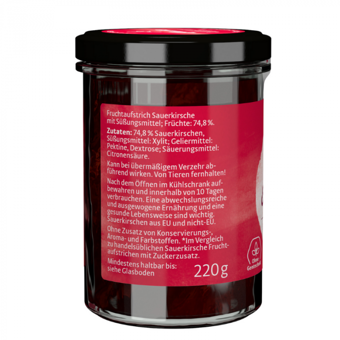 Dżem Wiśniowy - Xucker 220 g