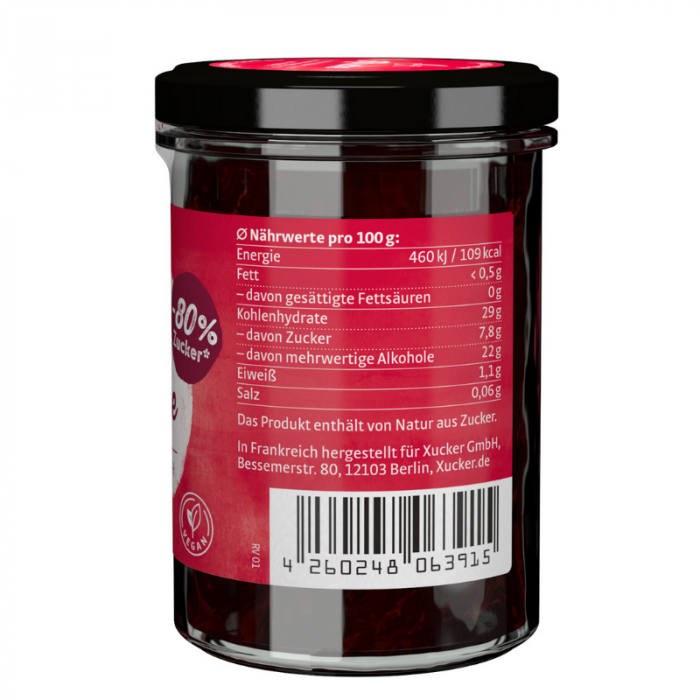 Dżem Wiśniowy - Xucker 220 g