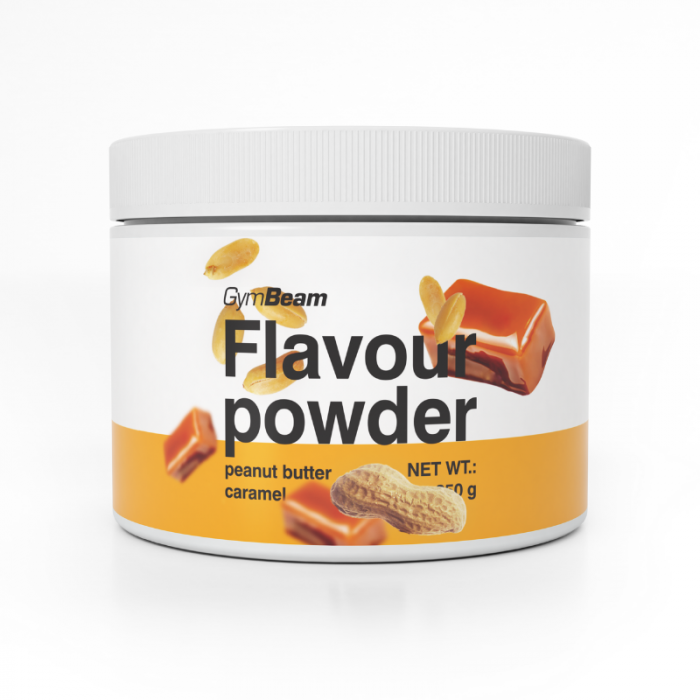 Flavour powder - GymBeam 250 g - czekolada orzech laskowy