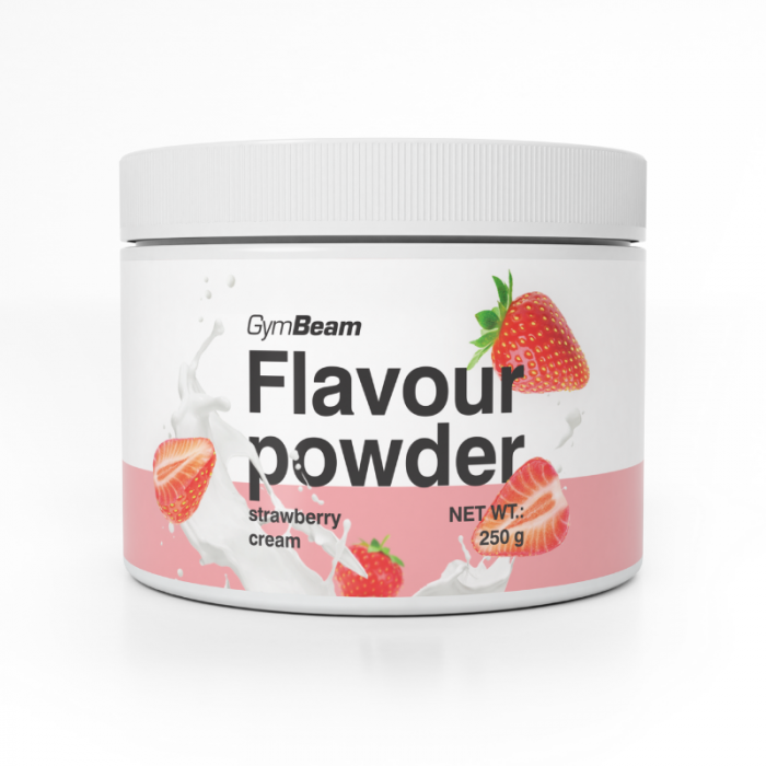 Flavour powder - GymBeam 250 g - czekolada orzech laskowy