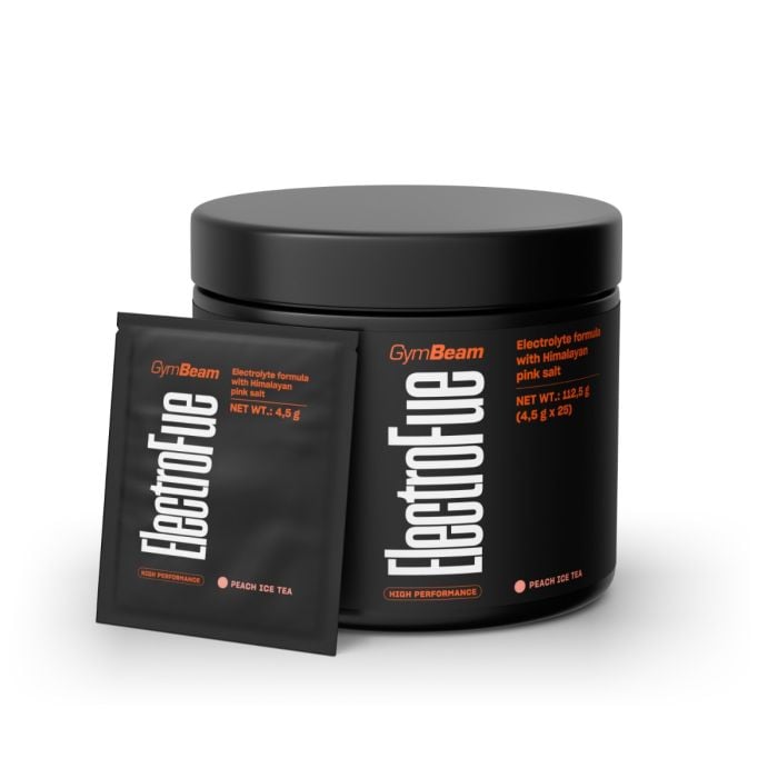 Saszetki ElectroFue - GymBeam 112,5 g - zielone jabłko