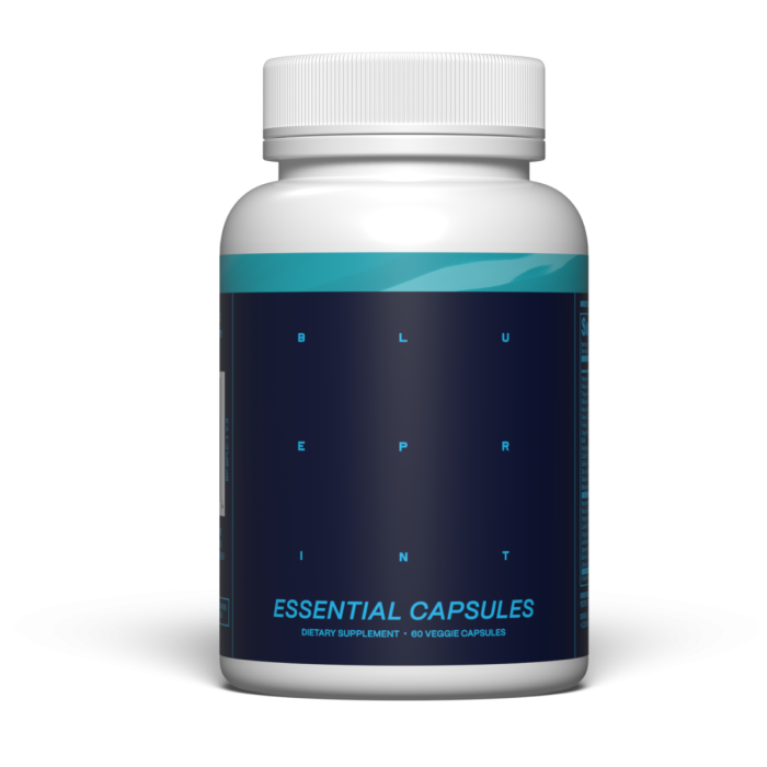 Essential Capsules - Blueprint by Bryan Johnson 60 kaps