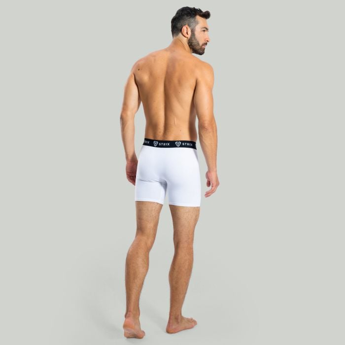 Męskie bokserki Essential 2Pack White - STRIX XL