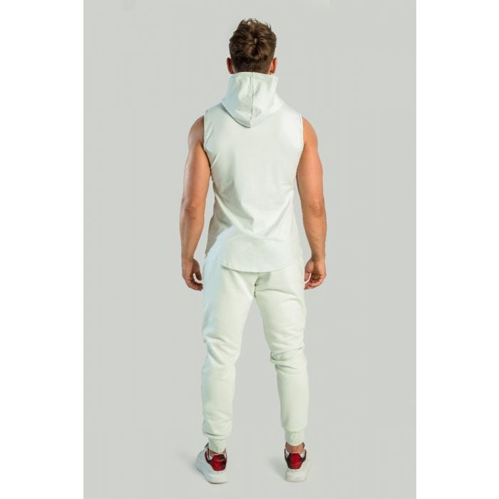 Koszulka bez rękawów z kapturem Essential Moon Grey - STRIX L