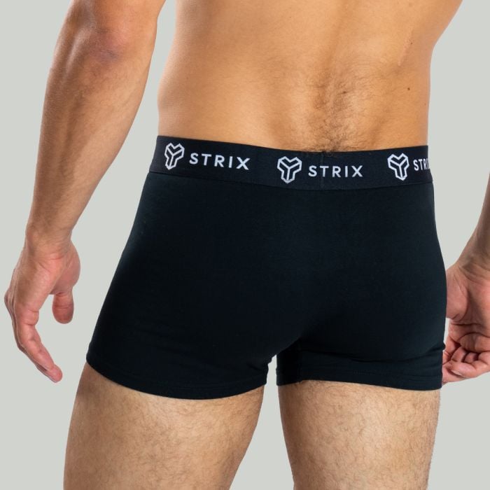 Męskie bokserki Essential Trunks 2Pack Black - STRIX XL