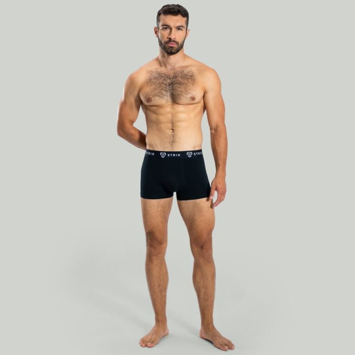 Męskie bokserki Essential Trunks 2Pack Black - STRIX XL