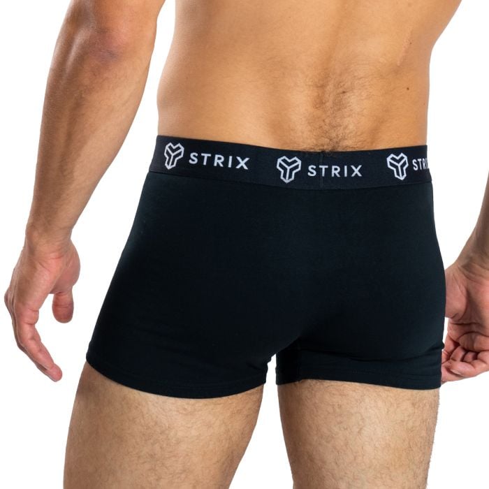 Męskie bokserki Essential Trunks 2Pack Black - STRIX XL