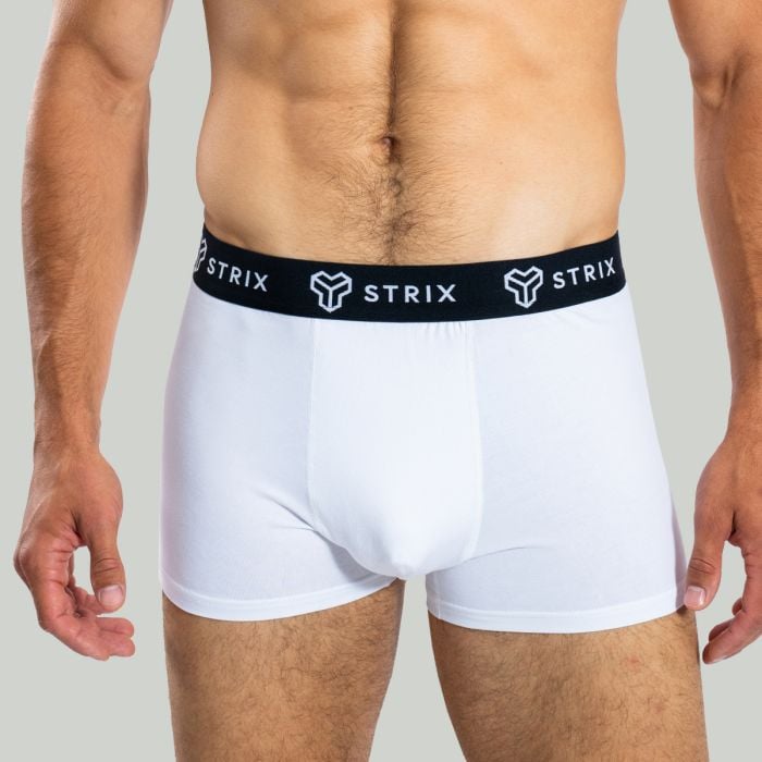 Męskie bokserki Essential Trunks 2Pack White - STRIX L