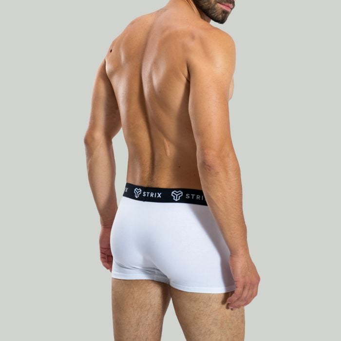 Męskie bokserki Essential Trunks 2Pack White - STRIX L
