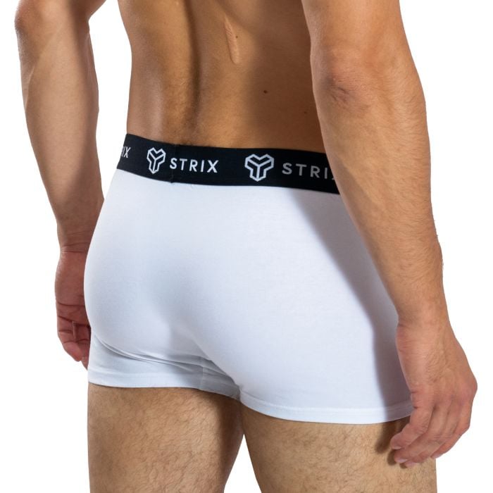 Męskie bokserki Essential Trunks 2Pack White - STRIX L