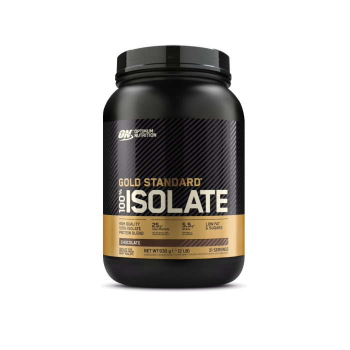 Gold Standard 100% Isolate - Optimum Nutrition 930 g - chocolate