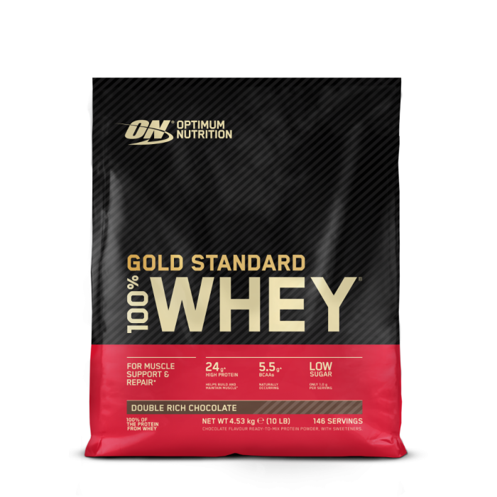 100% Whey Gold Standard - Optimum Nutrition 450 g - podwójna czekolada