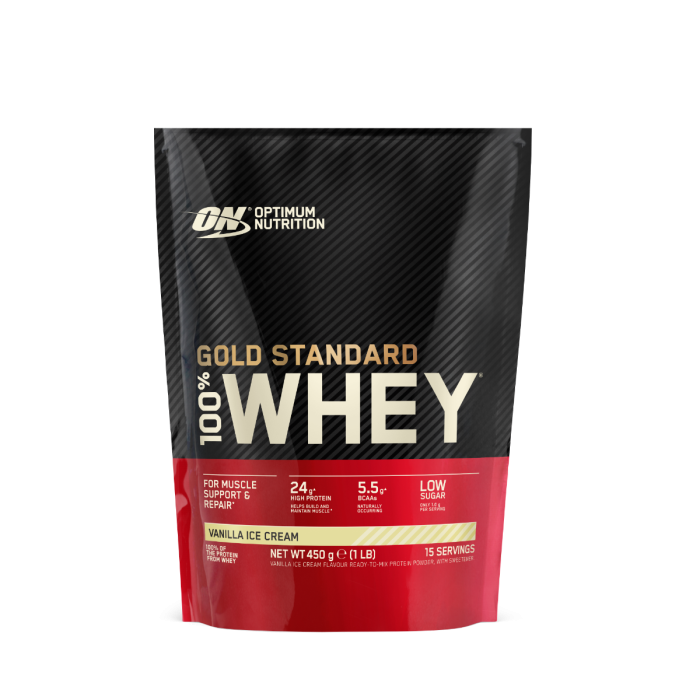 100% Whey Gold Standard - Optimum Nutrition 450 g - podwójna czekolada