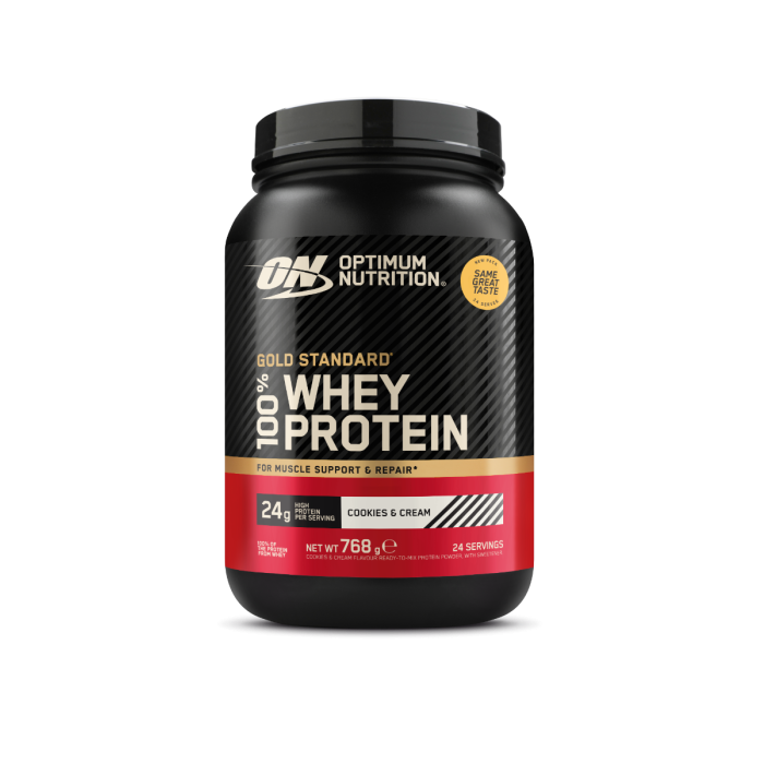 100% Whey Gold Standard - Optimum Nutrition 450 g - podwójna czekolada