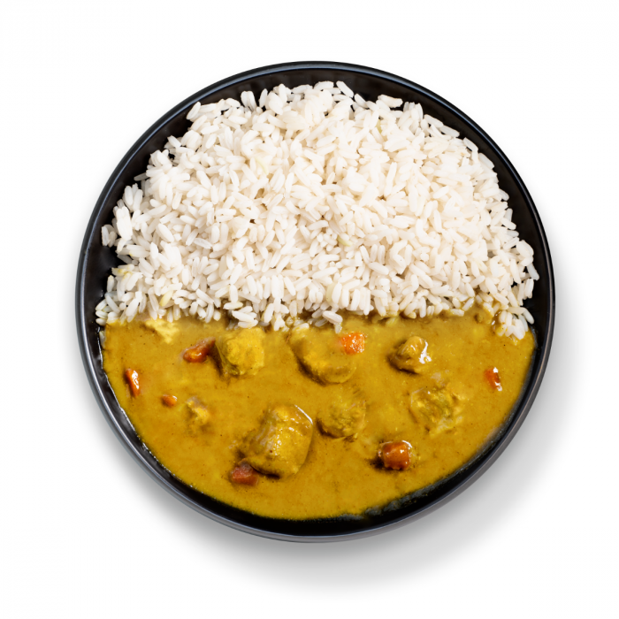 FIT Ready to Eat Kurczak curry z ryżem - GymBeam 420 g