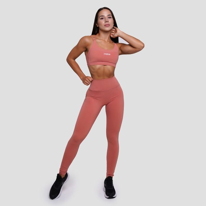 Biustonosz sportowy FIT Salmon - GymBeam S
