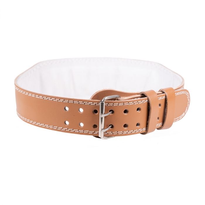 Skórzany pas do ćwiczeń Brown - GymBeam L