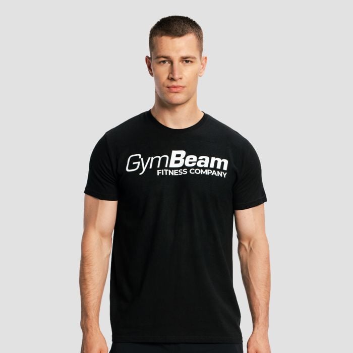 T-Shirt Fitness Black - GymBeam L
