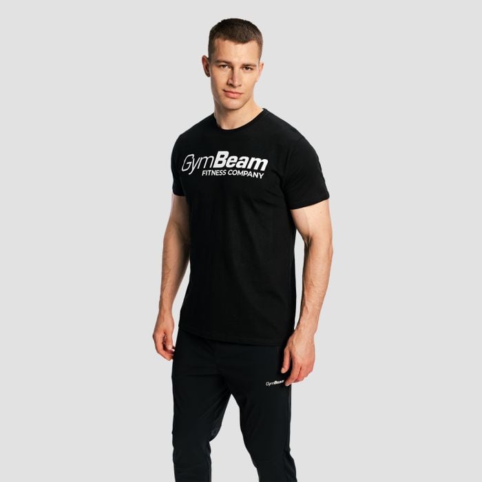 T-Shirt Fitness Black - GymBeam L