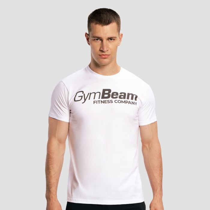 T-Shirt Fitness White - GymBeam XL
