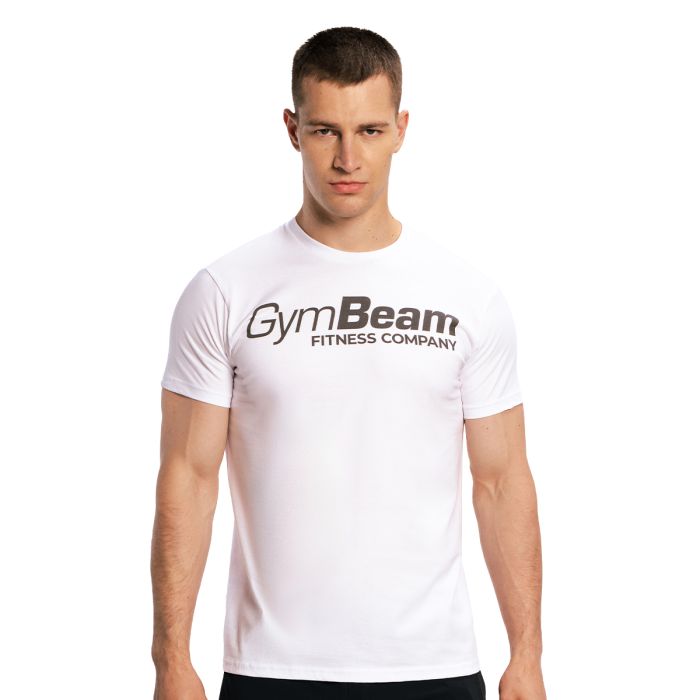 T-Shirt Fitness White - GymBeam XL