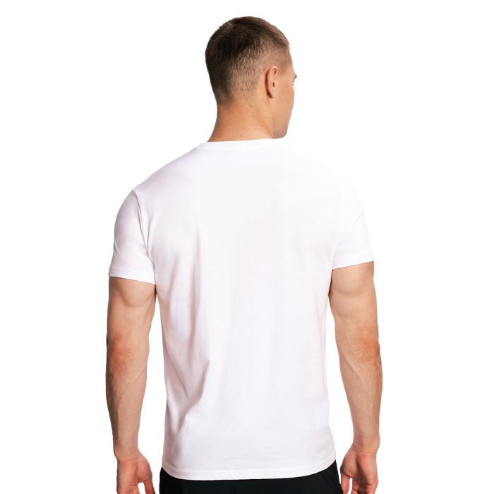 T-Shirt Fitness White - GymBeam XL