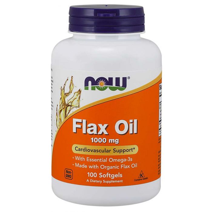 Flax Oil 1000 mg - NOW Foods