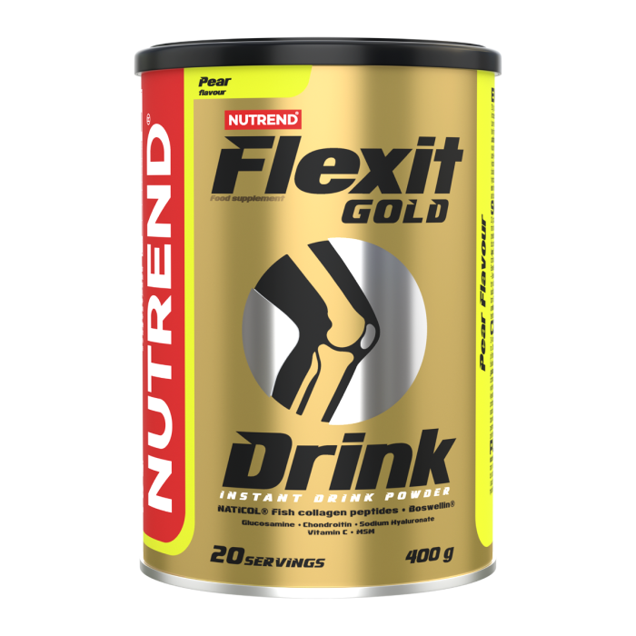 Napój Flexit Gold - Nutrend 400 g - pomarańczowy