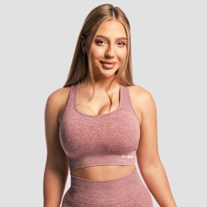 Biustonosz sportowy FLO Mauve - GymBeam M