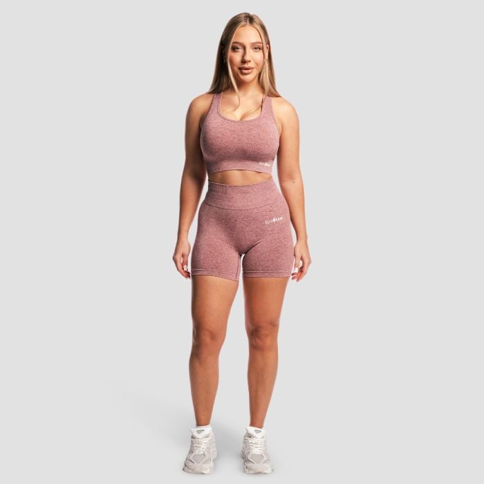Biustonosz sportowy FLO Mauve - GymBeam M